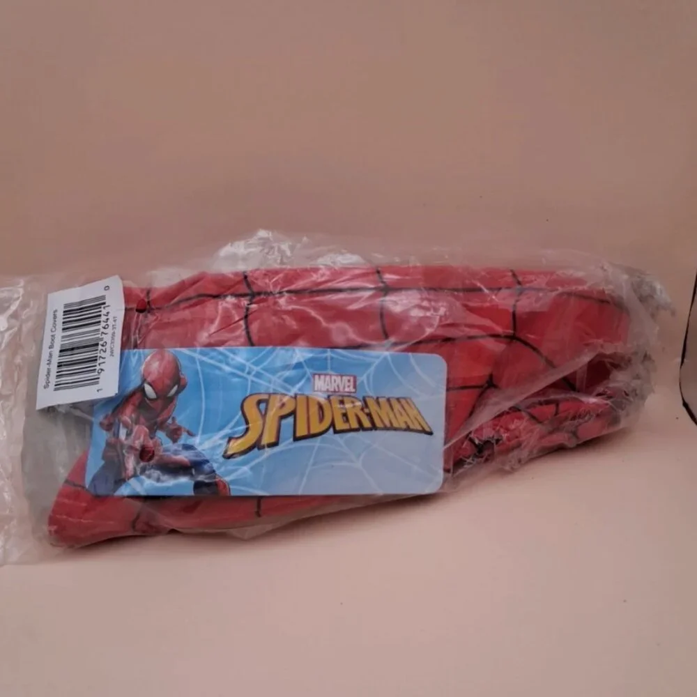 Spiderman Child Size Boot Tops New - EY